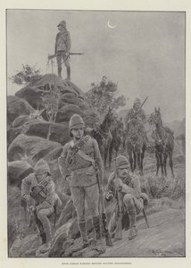 南非战争，骑兵步兵侦察